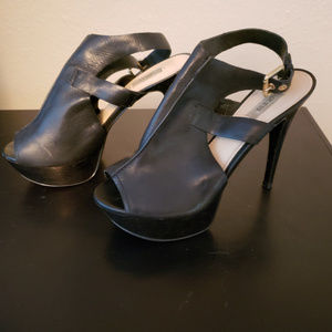 Guess - Leather heels 8.5 - Used